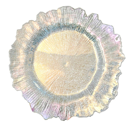 Plastic Petal Fruit Plate