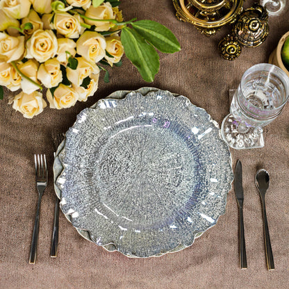Plastic Petal Fruit Plate